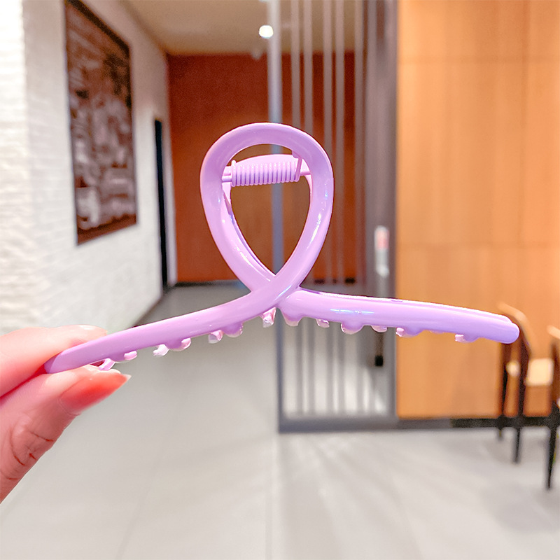 Alloy Metal Hair Claw Clip — alternate angle