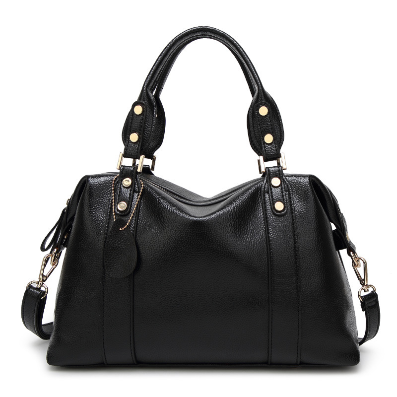 Structured Shoulder Handbag — close-up detail