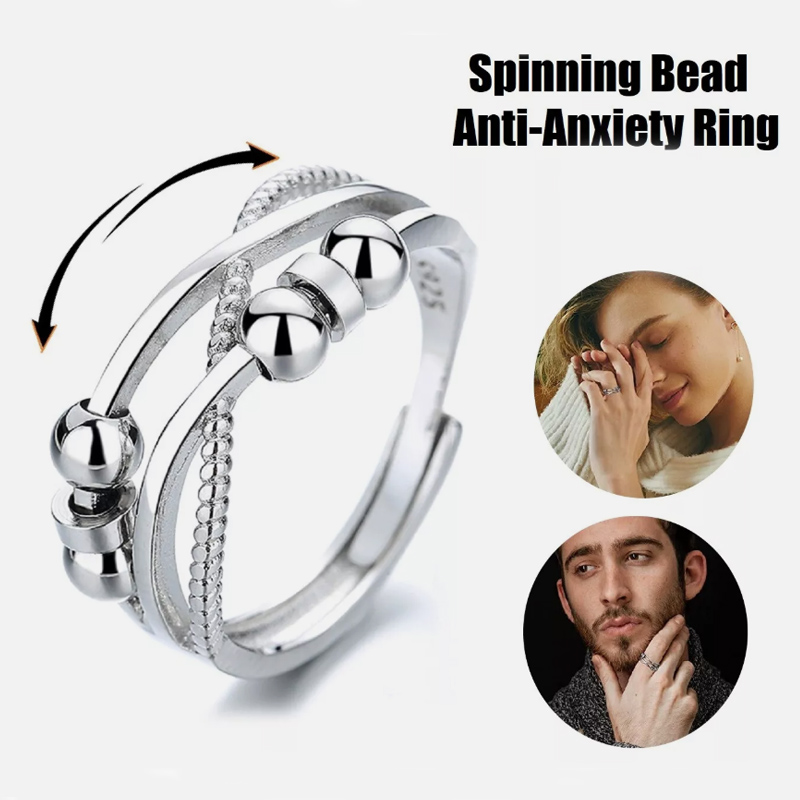 Rotatable Anxiety Ring — close-up detail
