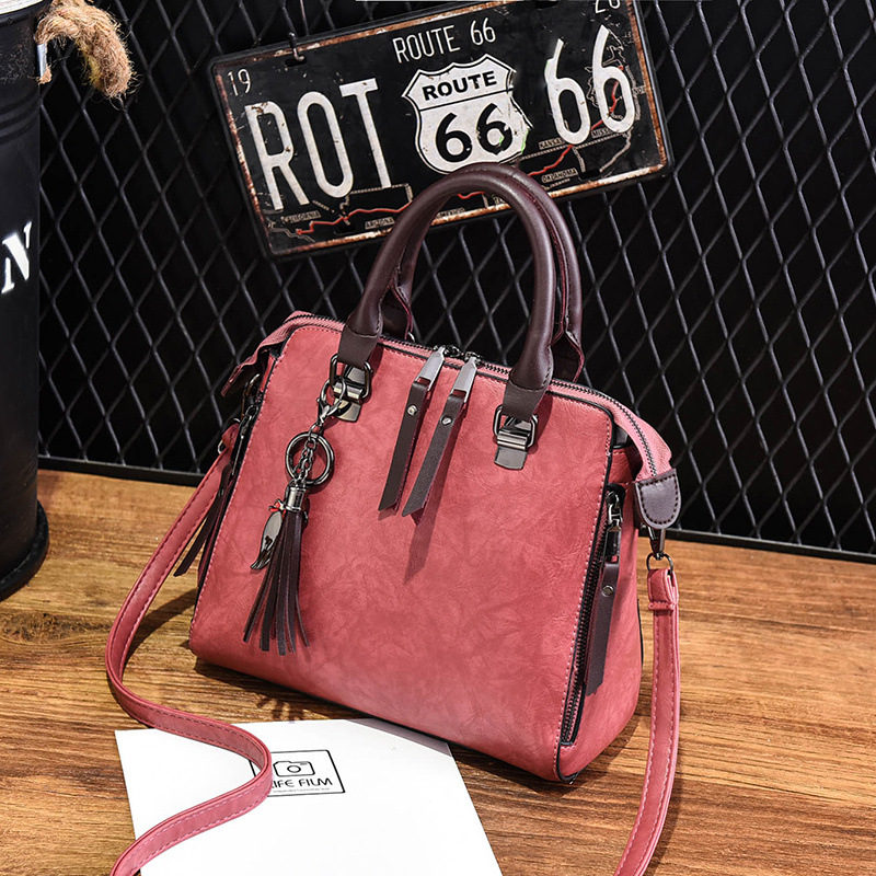 Top-Handle Structured Handbag — alternate angle