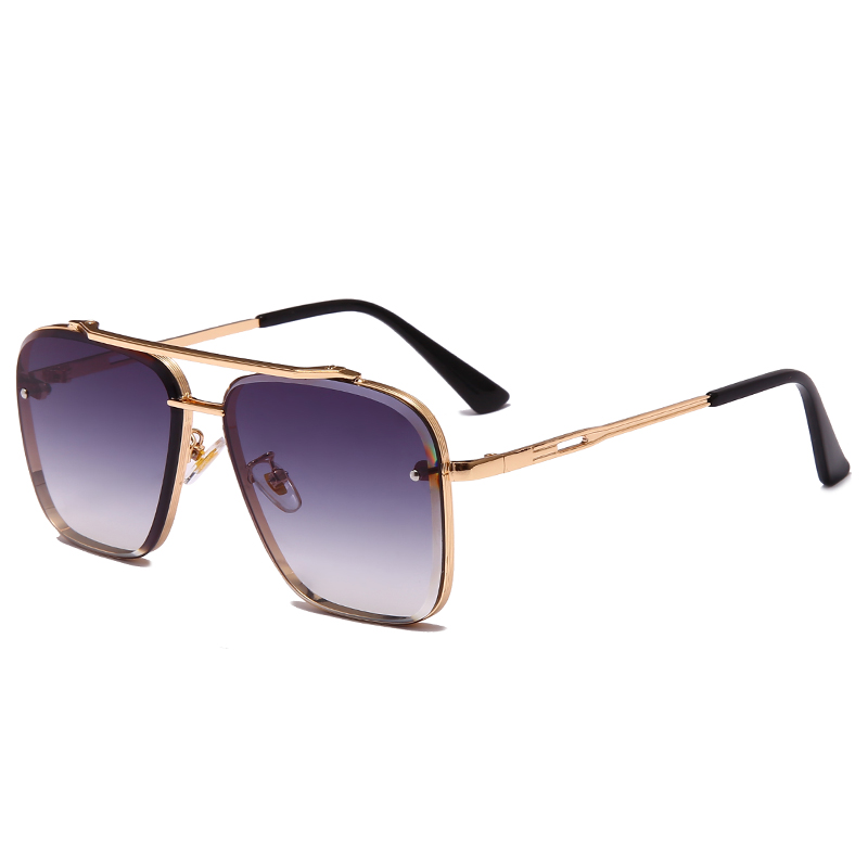 Metal Vintage Round Sunglasses — alternate angle