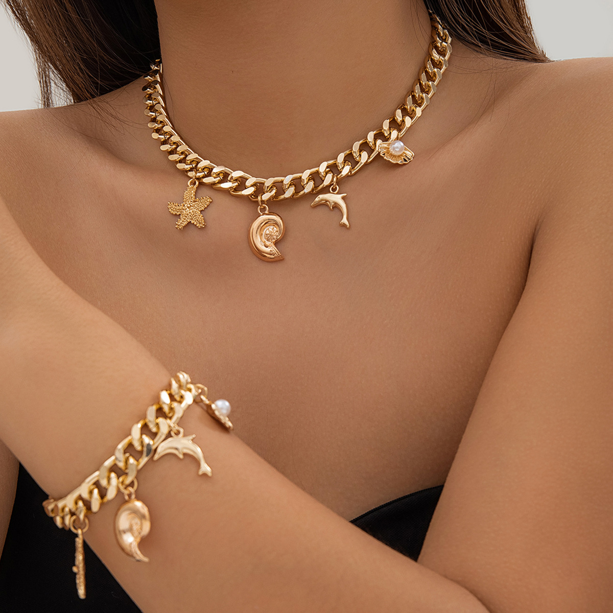 Boho Tassel Choker — product photo