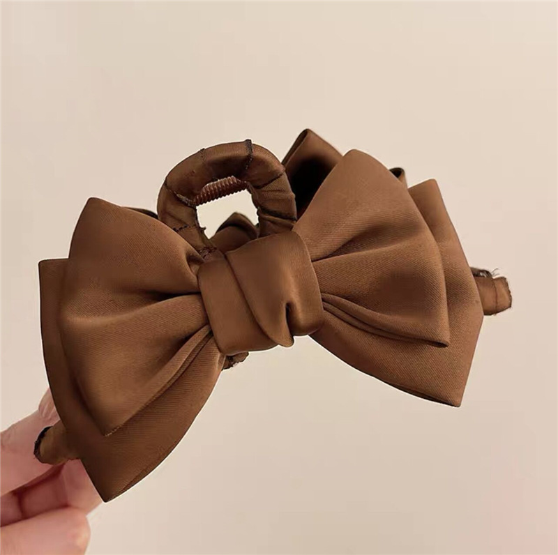 Satin Bow Claw Clip — product photo